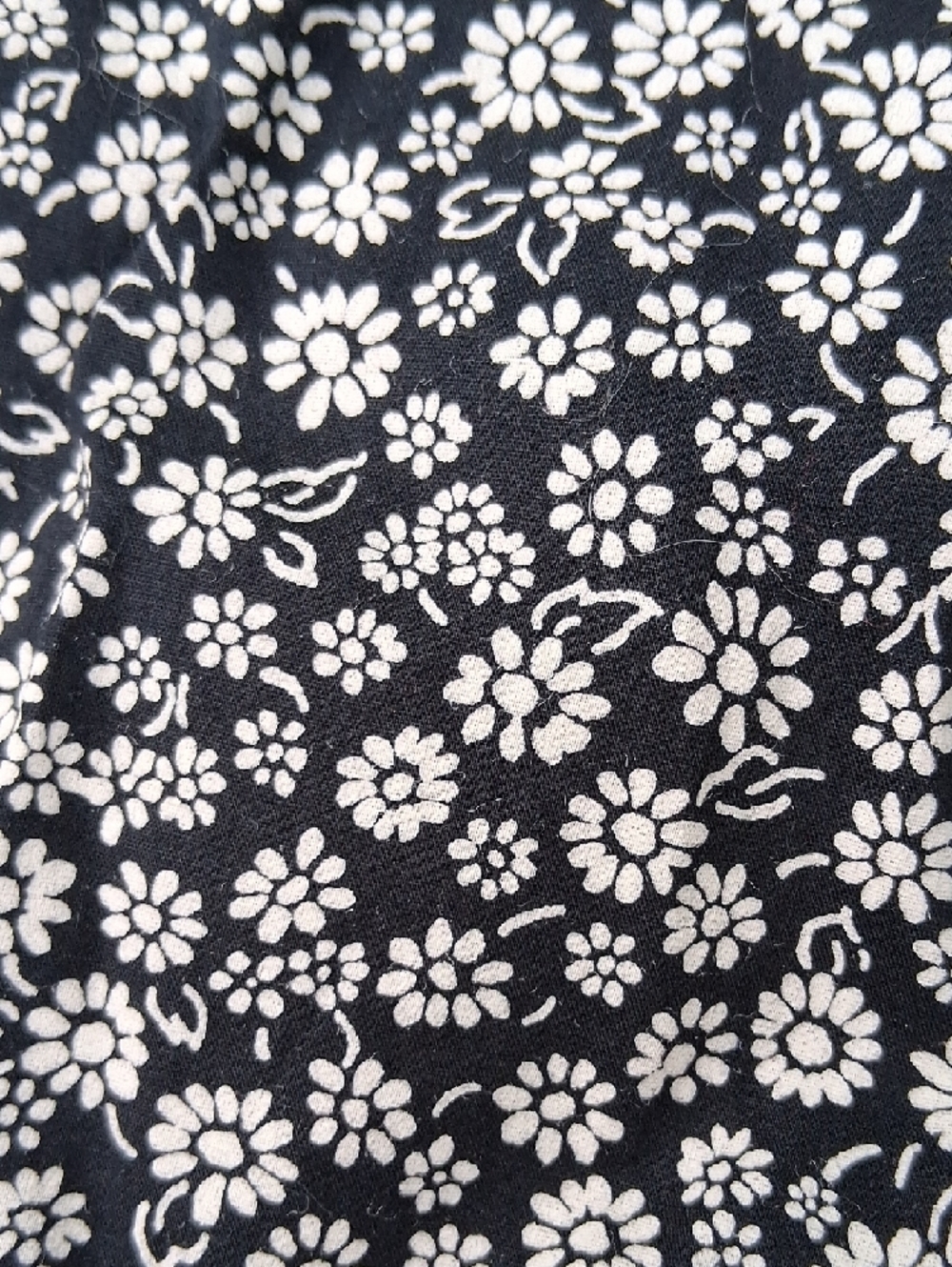Madewell Black Floral Smocked Square-Neck Mini Dress - Picture 14 of 14